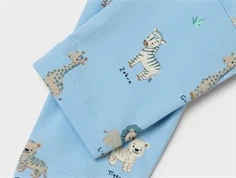 Name It chambray blue dyreprint bukser